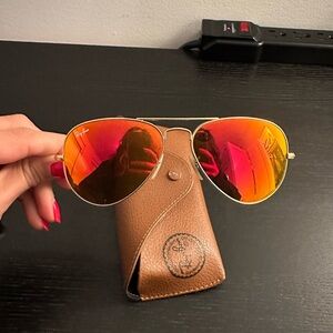 RAY-BAN Aviator Flash Sunglasses